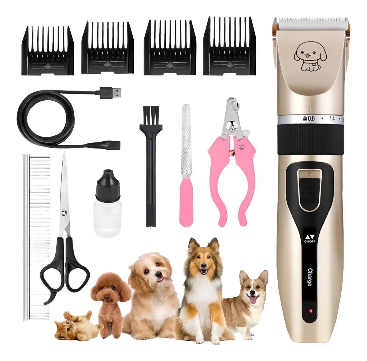 Kit de peluquería para mascotas