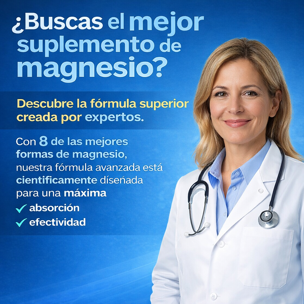 MAGNESIUM COMPLEX 8 MAGNESIOS 60 COMPRIMIDOS - 1000 mg