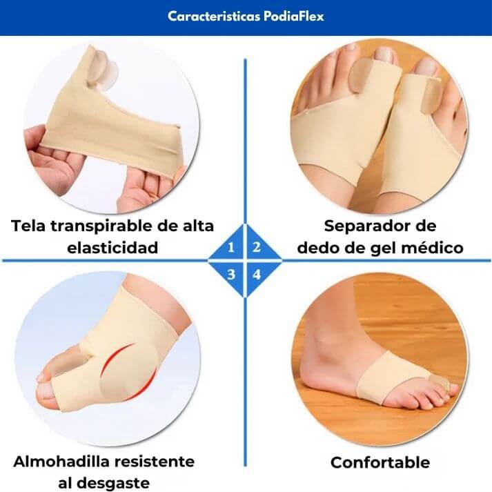 PodiaFlex - Alivia el juanete mientras sigues con tu vida