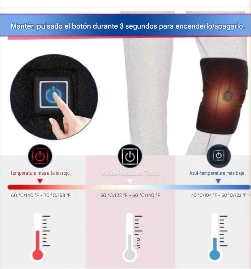 Rodillera Terapeutica Térmica