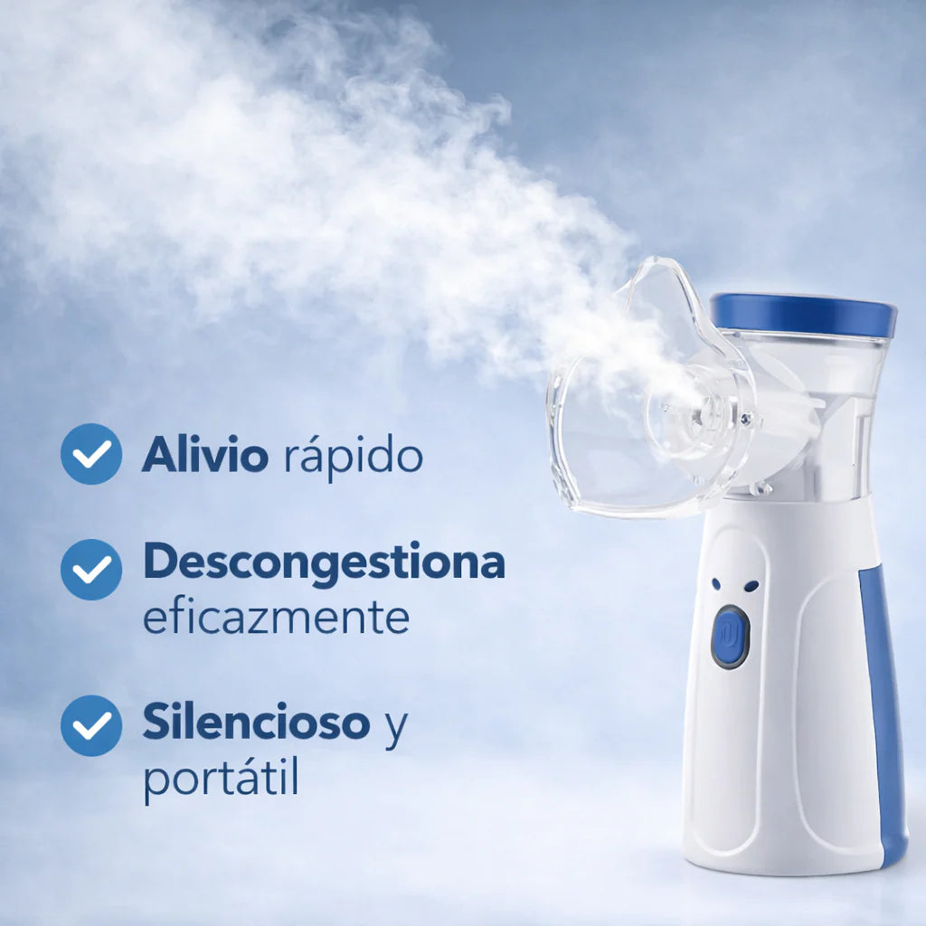 ClearAir Pro - Nebuliza donde estés, respira con alivio