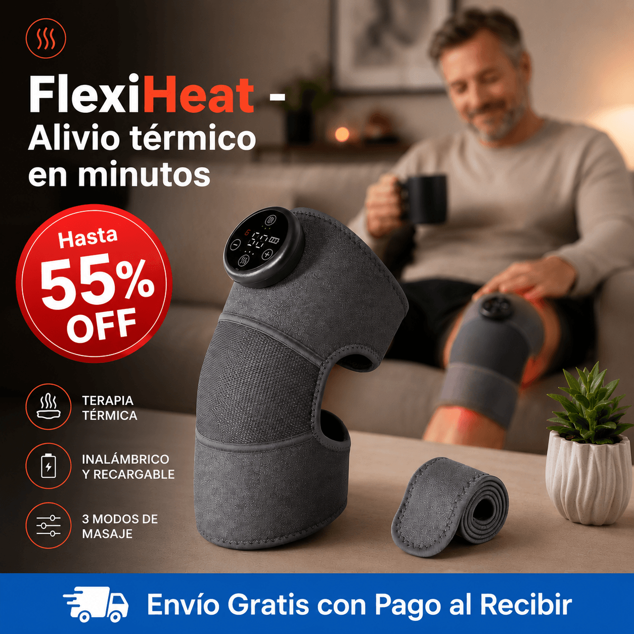 FlexiHeat - Alivio térmico en minutos