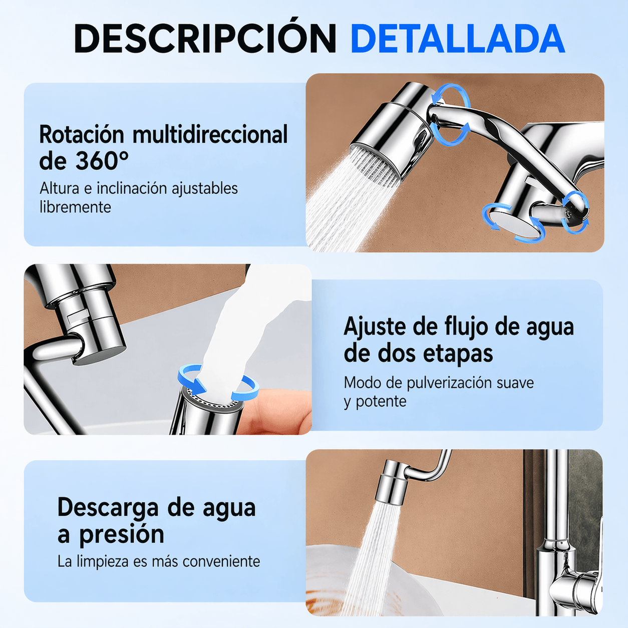 AquaFlex Pro - Lleva el agua donde tú necesitas