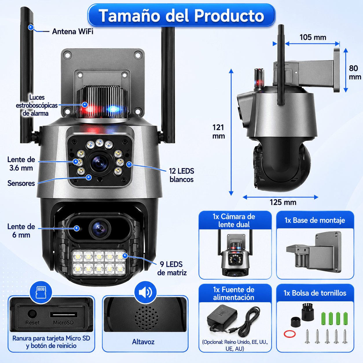 SecureCam Pro - Vigila tu hogar 24/7