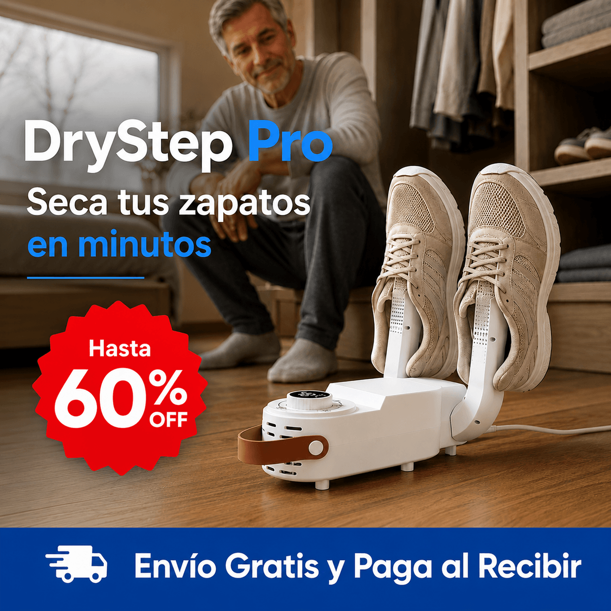 DryStep Pro - Seca tus zapatos en minutos