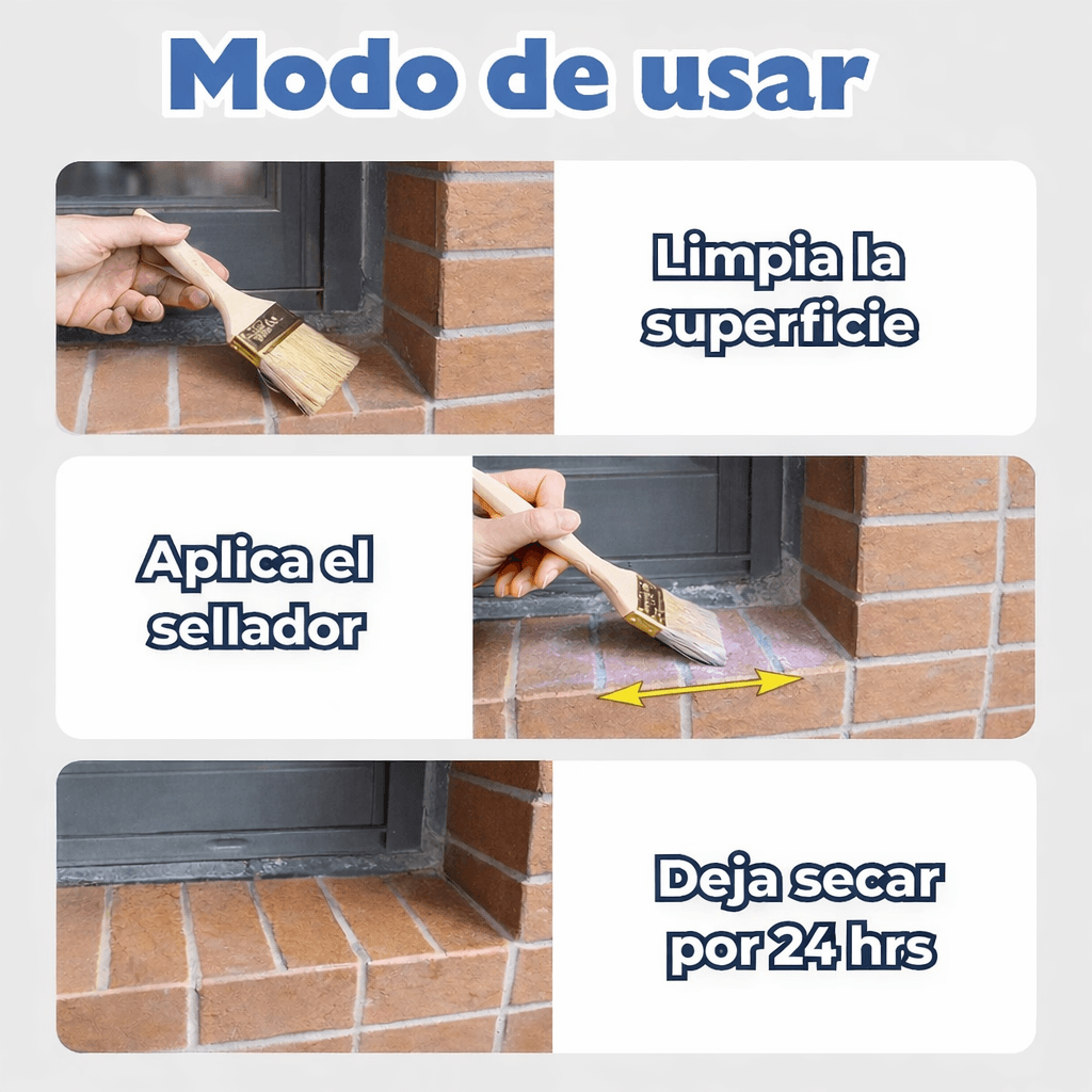 Sellador Adhesivo Impermeable QUAN YAO ® 300 gr — Sella cualquier filtración en 24 horas