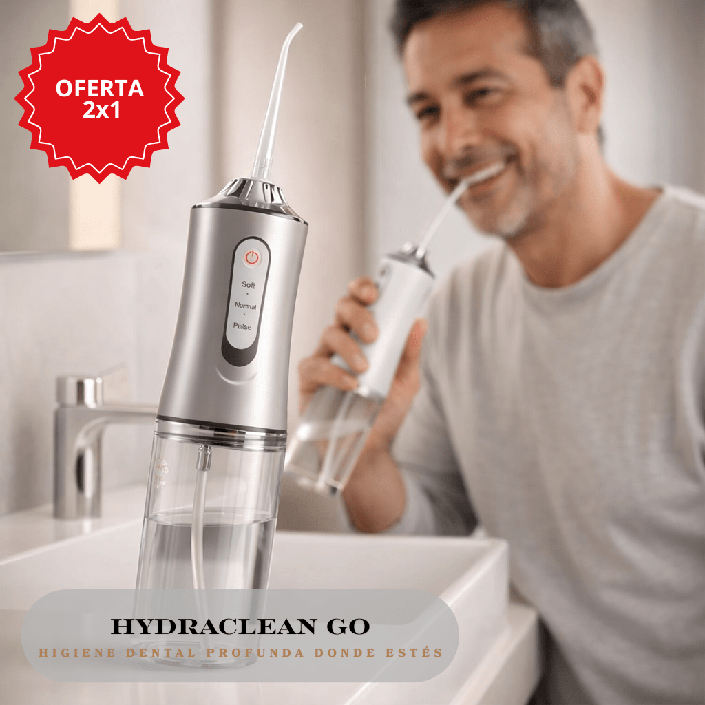 HydraClean Go - Higiene dental profunda donde estés