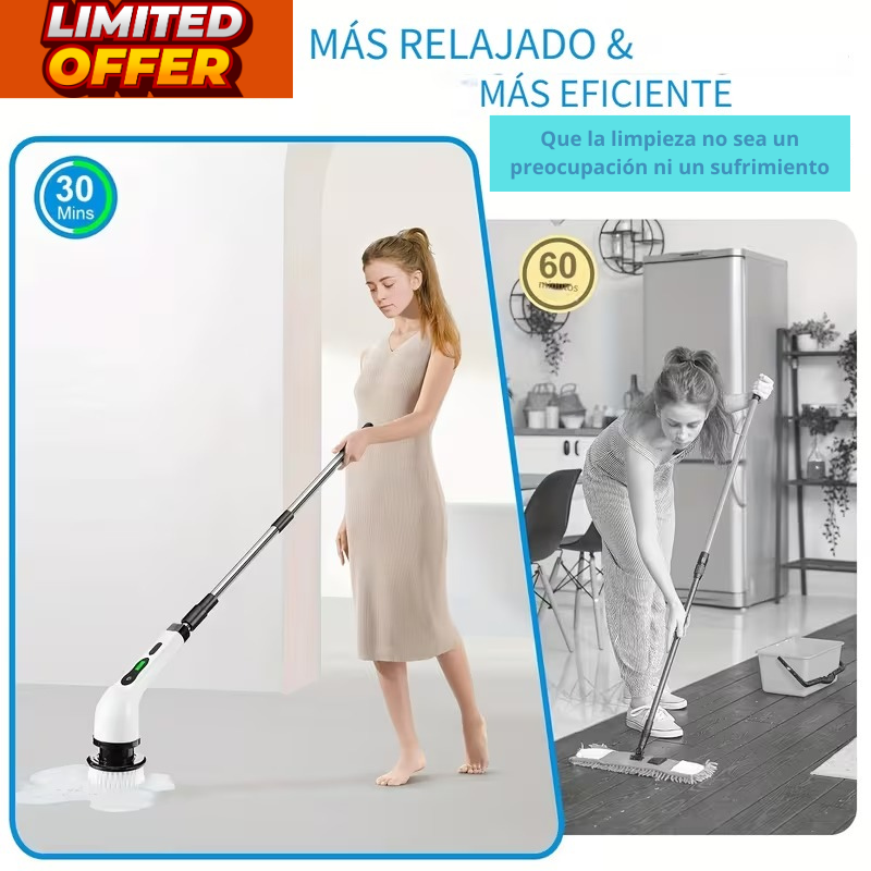 Cepillo Eléctrico de Limpieza 7 en 1