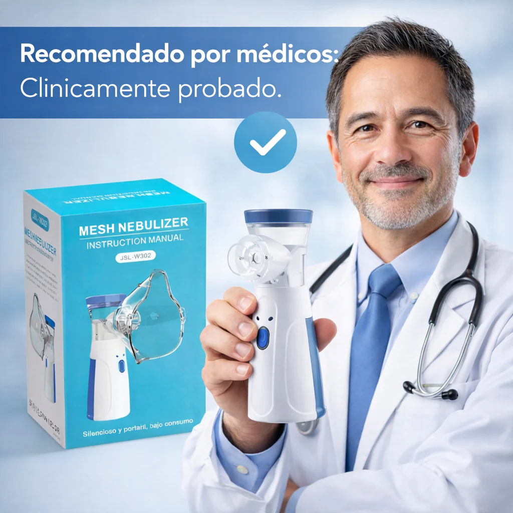 ClearAir Pro - Nebuliza donde estés, respira con alivio